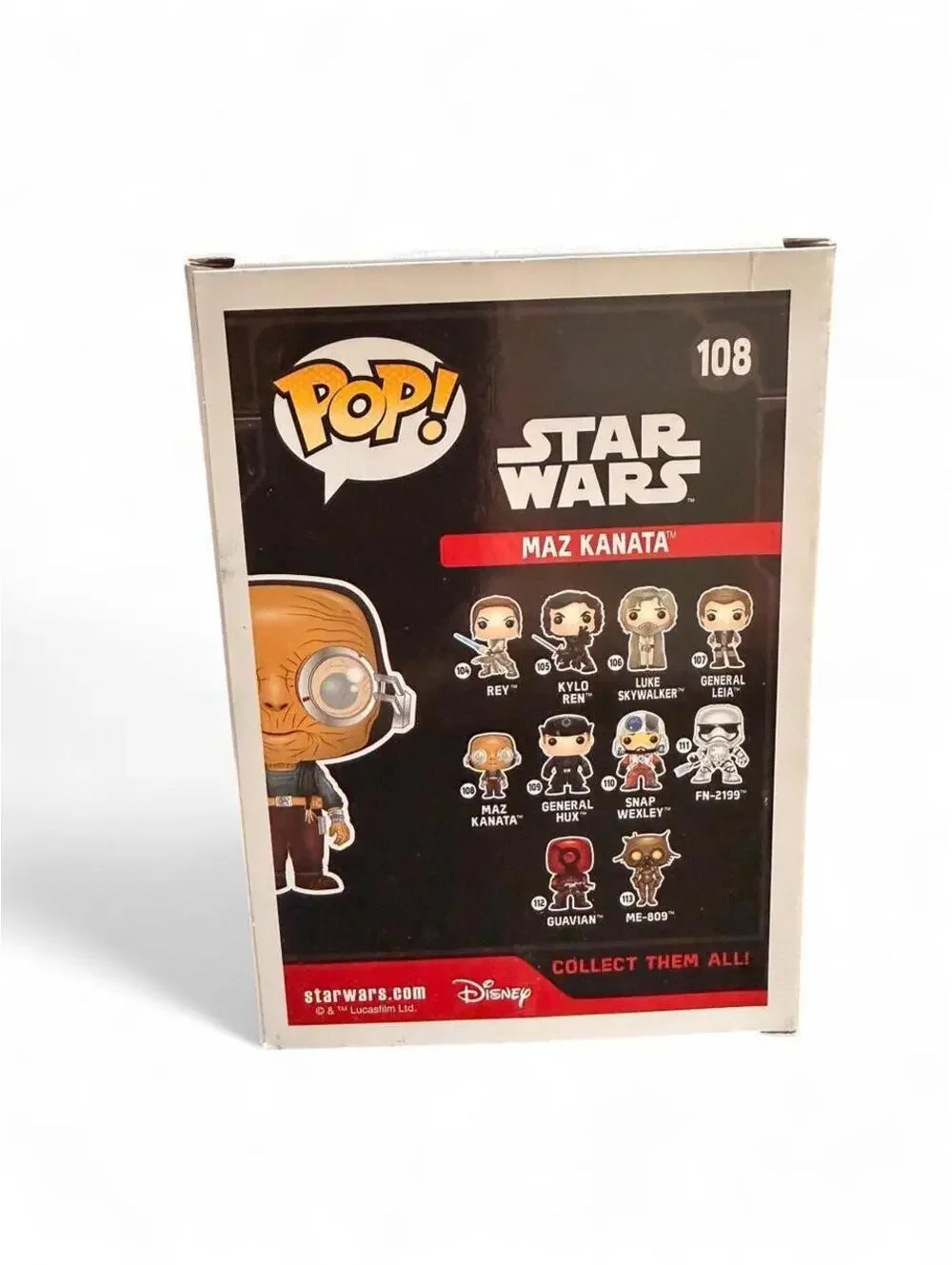 Funko Pop Star Wars Maz Kanata 108